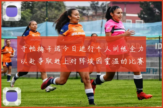 于帕梅卡诺今日进行个人训练全力以赴争取赶上对阵埃因霍温的比赛
